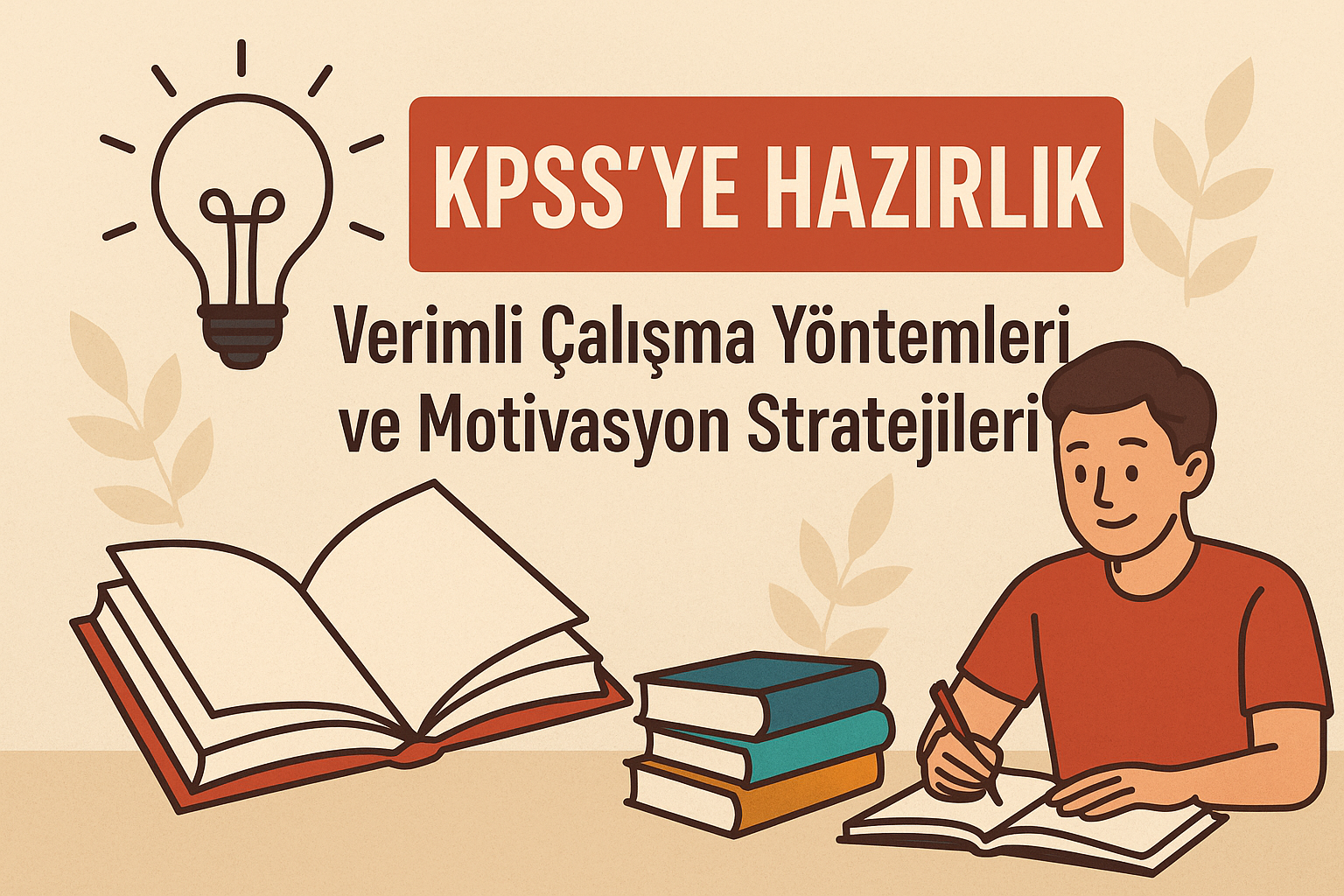 KPSS’YE HAZIRLIK; Verimli Çalışma Yöntemleri ve Motivasyon Stratejileri