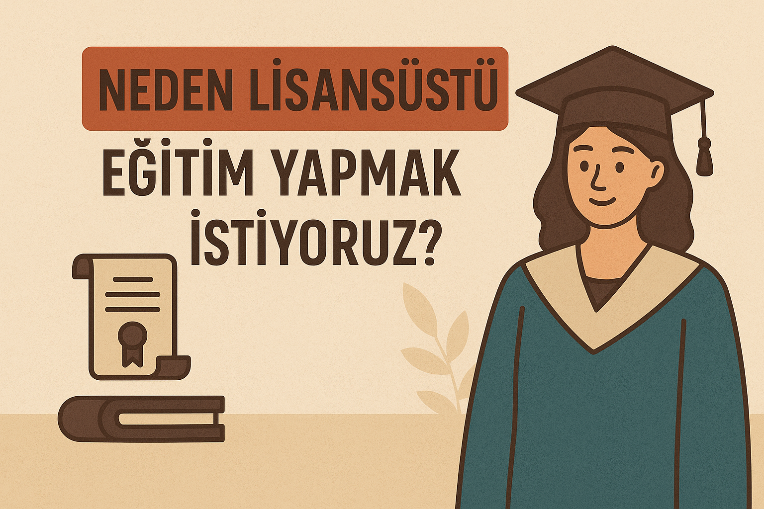 Neden Lisansüstü Eğitim Yapmak İstiyoruz?